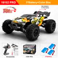 Miniatyrbillede 2 af 2: RC Off-Road Bil, 70KM/H Hastighed, 4WD Terrænkørselsevne,16102PRO-YE-3B-BX