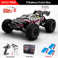 Miniatyrbillede 2 af 2: RC Off-Road Bil, 70KM/H Hastighed, 4WD Terrænkørselsevne,16101PRO-RED-3B-BX