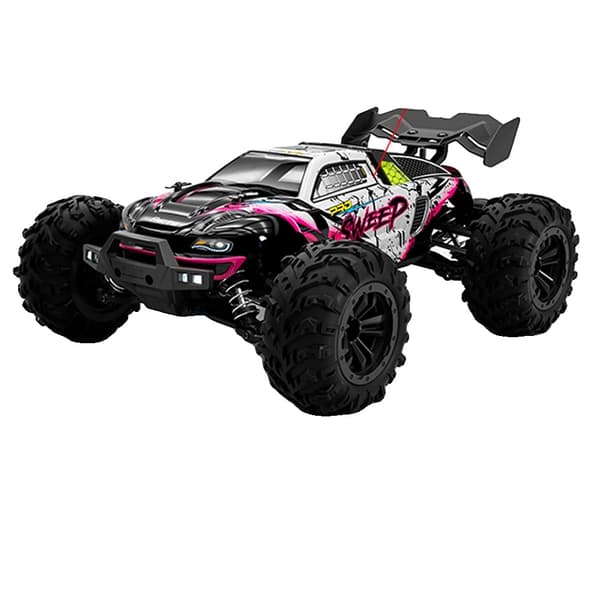 RC Off-Road Bil, 70KM/H Hastighed, 4WD Terrænkørselsevne,16101PRO-RED-3B-BX