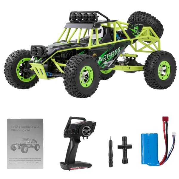 RC Maastoauto, 50 km/h Nopeus, 2.4G Kauko-ohjaus,Paketti