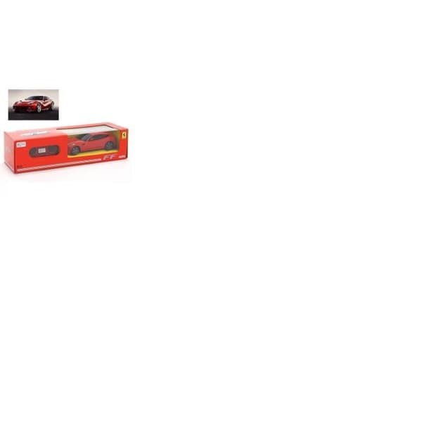 Coupébil FERRARI F12 berlinetta - radiostyrd -113914- skala 1/24-dim. bil: längd 19cm bredd 8cm-Metall, Plast.