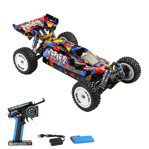 Etäohjattava auto, 75 km/h huippunopeus, 4WD maasto-ominaisuus,WLTOYS XKS 124007
