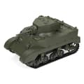 Miniatyrbillede 2 af 2: Fjernbetjent Tank, Realistiske Lydeffekter, Forlænget Spilletid,Grønt 1 batteri