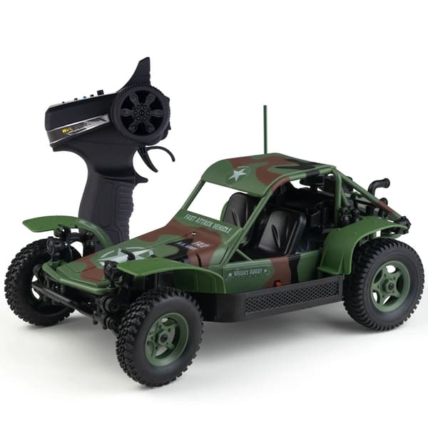 RC Off-Road Bil, 1:16 Skala, 18 km/t Hastighed,Grøn