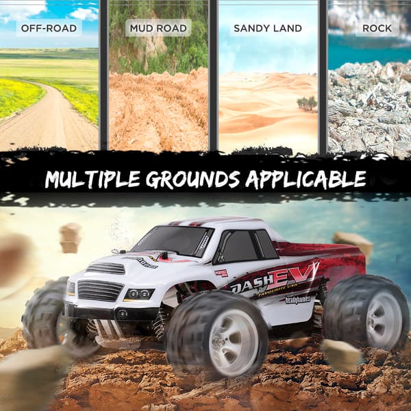 WLtoys A979-B RC-auto, 70 km/h huippunopeus, 4WD, 100 m etäisyysohjausalue