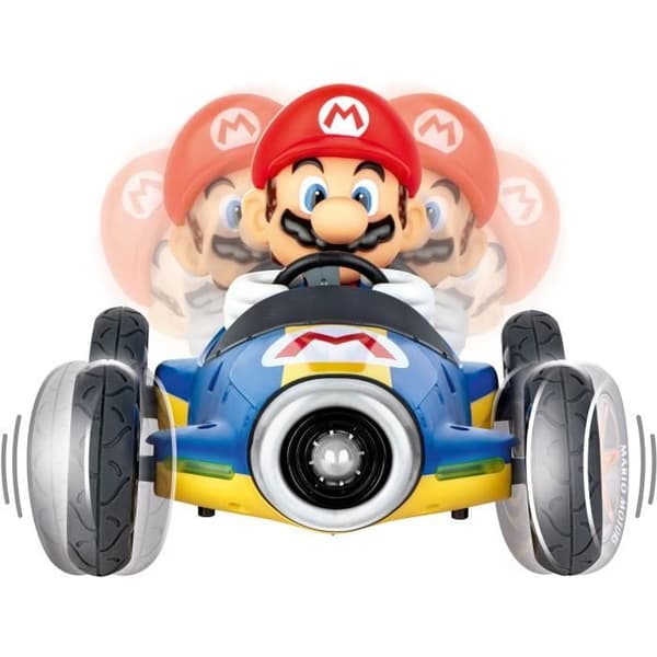 Mario Kart Mach 8 radiostyrd bil - CARRERA-LEKSAKER - Mario - 2,4 GHz - Flerfärgad