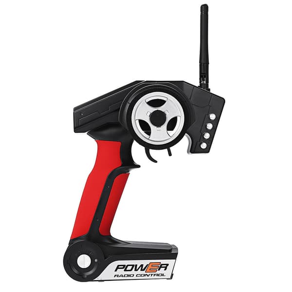 Wltoys K989 1/28 2.4G 4WD 30 km/t Børstet RC Bil Alu Chassis Køretøjer RTR Model RC Drift Car med 2 batterier, børnegave