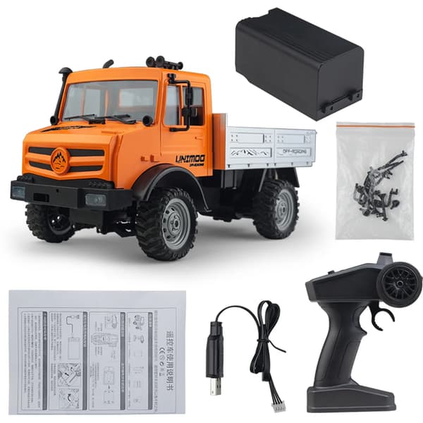 RC Off-Road Truck, 1/16 Skala, 15 km/t Max Hastighed,Appelsin