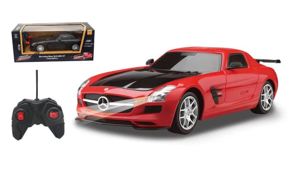Mercedes Benz SLS AMG GT 1:24 RC Rød
