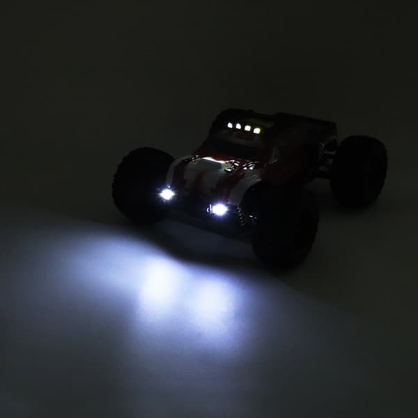HAIBOXING 2996A RTR børsteløs 1/10 2,4G 4WD RC bil 45km/t LED lys Fuldproportionalt terrængående crawler Monster RC lastbil med 1 batteri