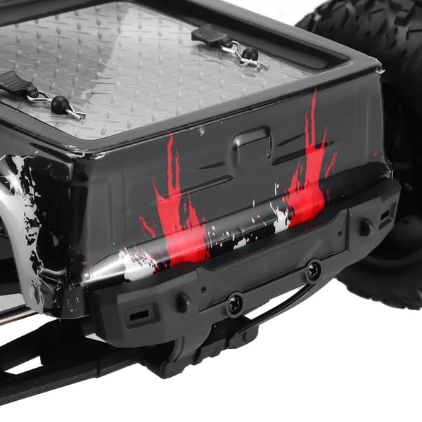 HAIBOXING 2996A RTR børsteløs 1/10 2,4G 4WD RC bil 45km/t LED lys Fuldproportionalt terrængående crawler Monster RC lastbil med 1 batteri