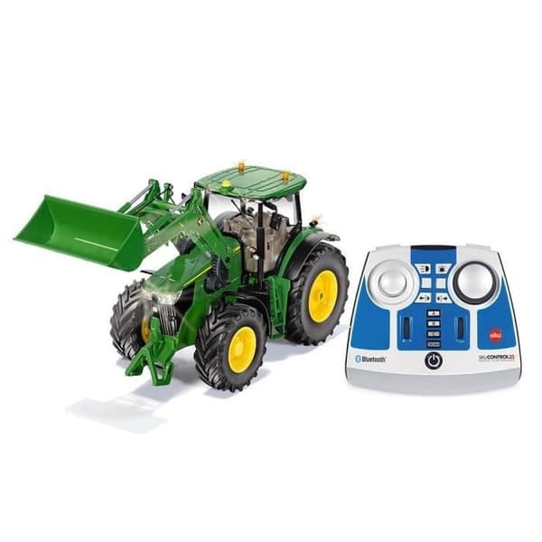 Traktor - SIKU - John Deere 7310R - Bluetooth-fjärrstyrd - Elektrisk - 1:32