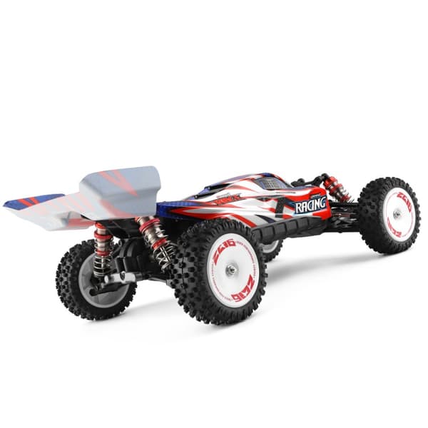 Wltoys 124008 RTR 1:12 4WD 3S Harjaton RC-auto 2.4G 60 km/h maastokiipeily RC Kuorma-ajoneuvot Mallit Lelut 1x 1300MAH akulla