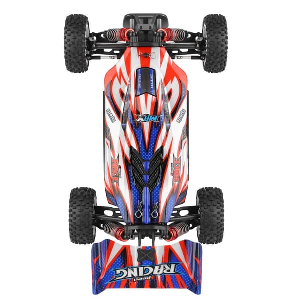 Wltoys 124008 RTR 1:12 4WD 3S Harjaton RC-auto 2.4G 60 km/h maastokiipeily RC Kuorma-ajoneuvot Mallit Lelut 1x 1300MAH akulla