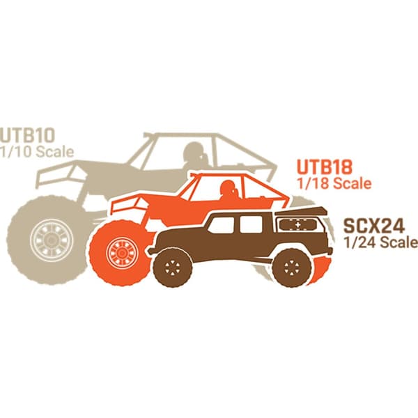 Axial UTB10 Capra 1.9 Trail Buggy 4WD - Yellow