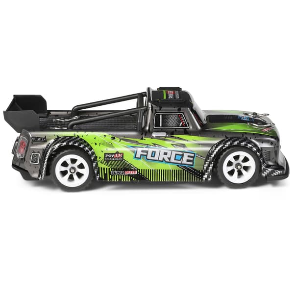 Wltoys RC-auto, korkea nopeus 30 km/h, kaikilla maastoilla toimivat kumirenkaat,Vihreä 284131