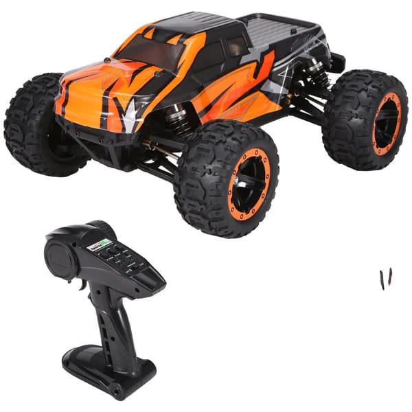 Fjärrstyrd Off-Road Lastbil, 45 km/h Hastighet, 120m Kontrollavstånd,3 batterier