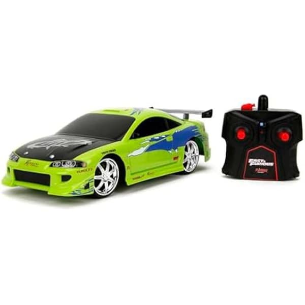 Radiostyrd leksak - JADA - Mitsubishi Eclipse - 1:16 - Hastighet upp till 9 km/h - USB-uppladdningsbar