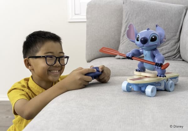 Disney Radiostyrt Surfer Stitch, 25 cm