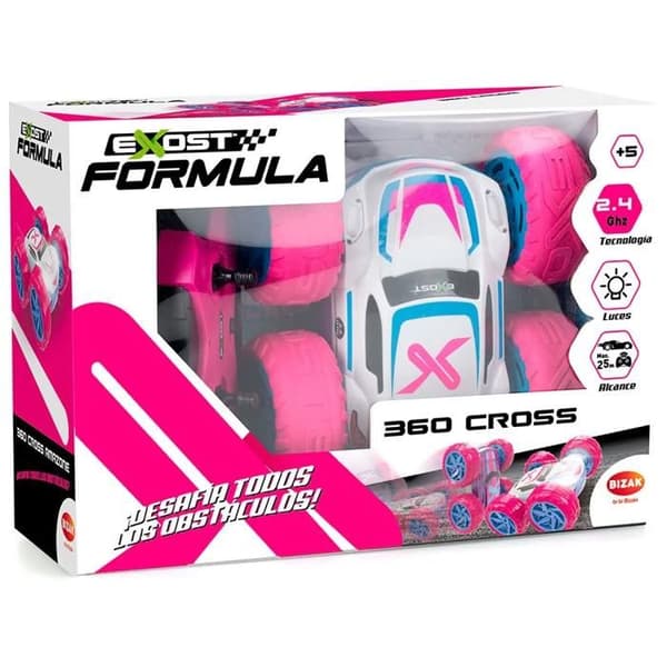 Radiostyrd Bil - EXOST - Formula 360 Cross Amazone - LED-lampor - Dubbelsidig
