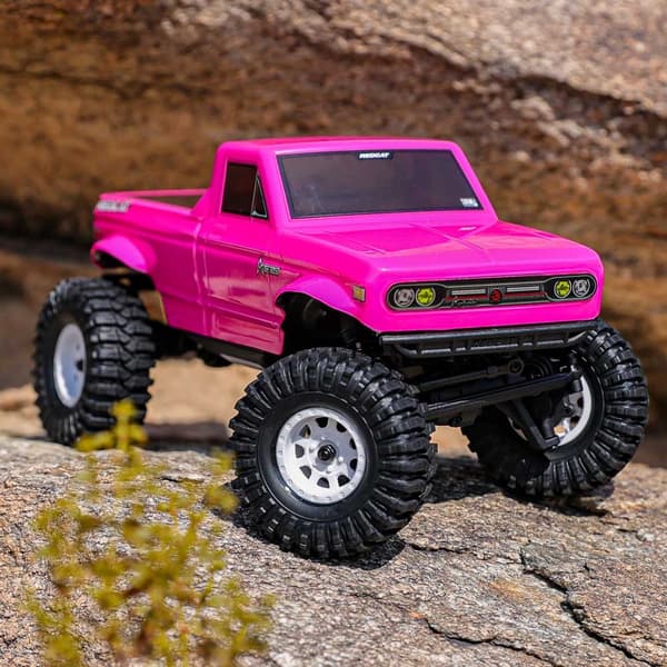 RedCat Ascent-18 1/18 Rock Crawler Rosa Komplett