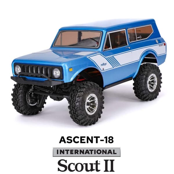 RedCat Scout II 1/18 Crawler Blue Komplett