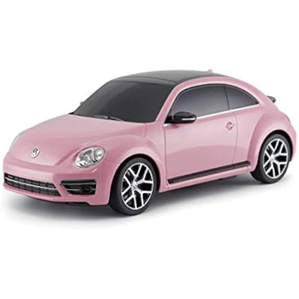 Fjärrstyrd bil - RASTAR - VW Beetle - Rosa - Framskenor och bakljus - Utomhusbruk