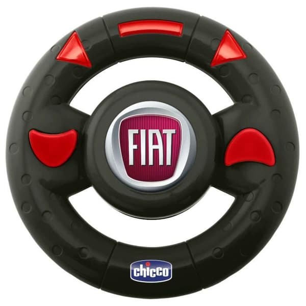 Radiostyrd leksak - CHICCO - Fiat 500 - Röd - Interiör - Unisex