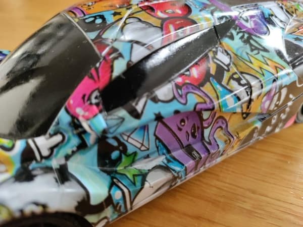 Racing Radiostyrd Bil . 18cm l Fr 3år