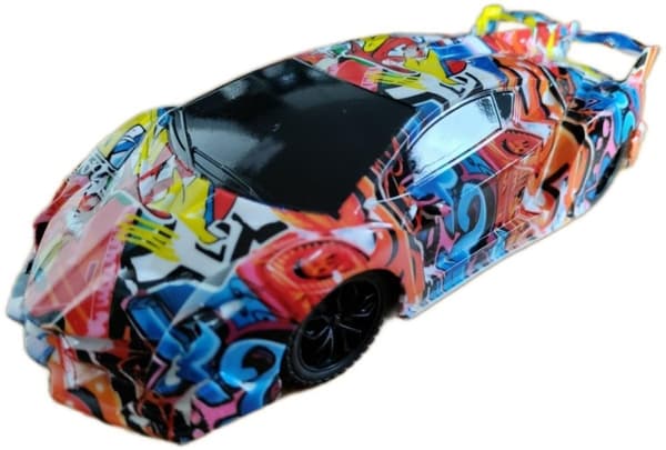 Racing Radiostyrd Bil . 18cm l Fr 3år