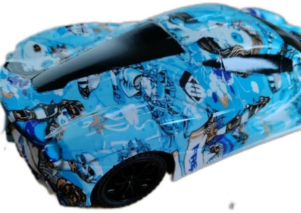 Racing Radiostyrd Bil . 18cm l Fr 3år