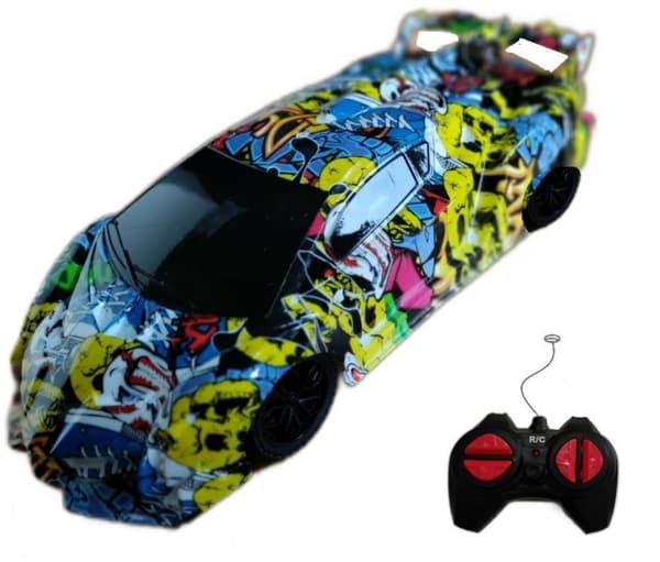 Racing Radiostyrd Bil . 18cm l Fr 3år