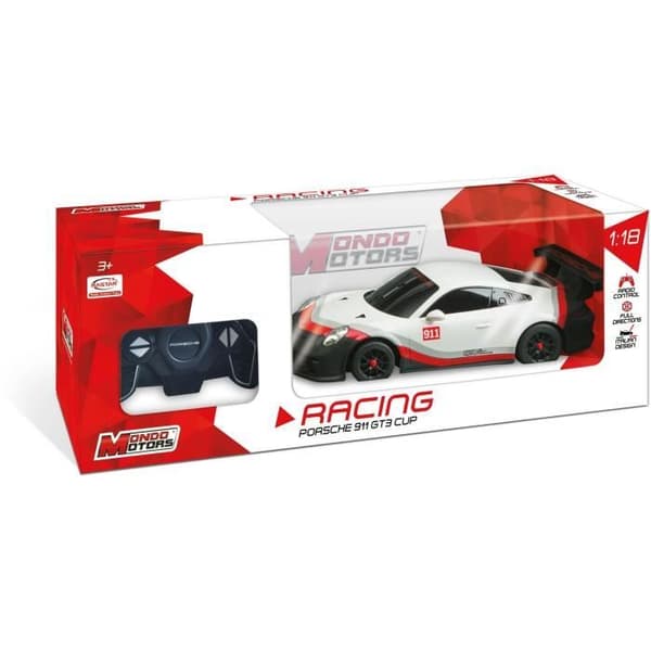 Radiostyrt fordon Porsche 911 GT3 Cup skala 1:18 - Mondo Motors