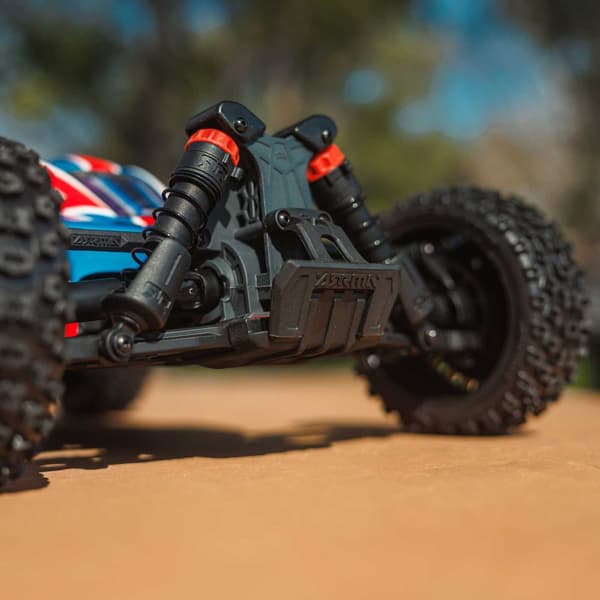 ARRMA Typhon Mega 665 Brushed 4WD Red - RTR