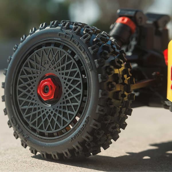 ARRMA Typhon Mega 665 Børstet 4WD Gul - RTR