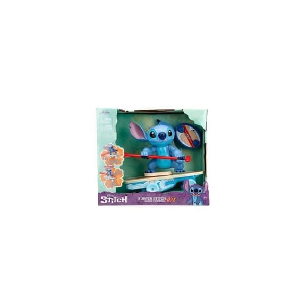 Radiostyrd bil - Jada - Stitch Surfer - 25 cm - Utomhus - 2 års garanti