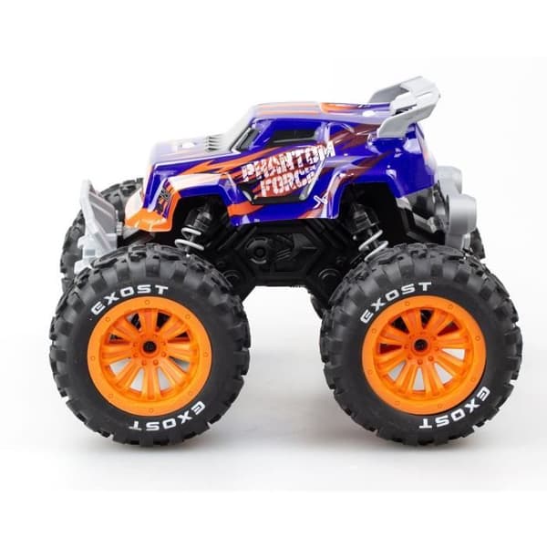 Fjärrstyrd bil - EXOST - Phantom Force 1:16 - 10 km/h - 28 -5 cm - lila och orange - från 5 år