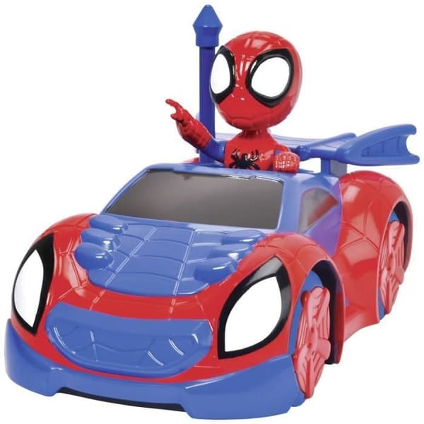 Spidey - Radiostyrd bil - 17cm - Spidey figur ingår