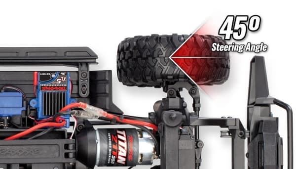 Traxxas TRX-4 Chevy Blazer 79 Svart CL 1/10 RTR