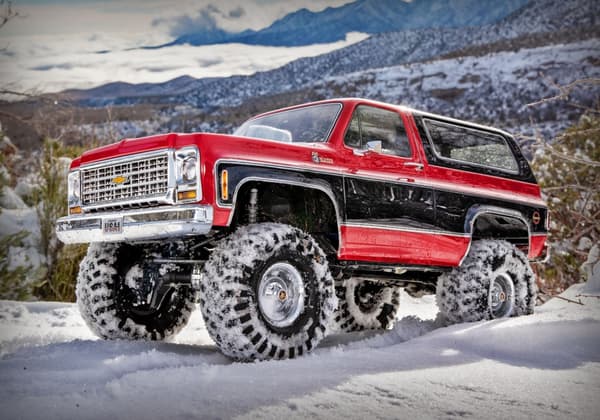 Traxxas TRX-4 Chevy Blazer 79 Rød CL 1/10 RTR