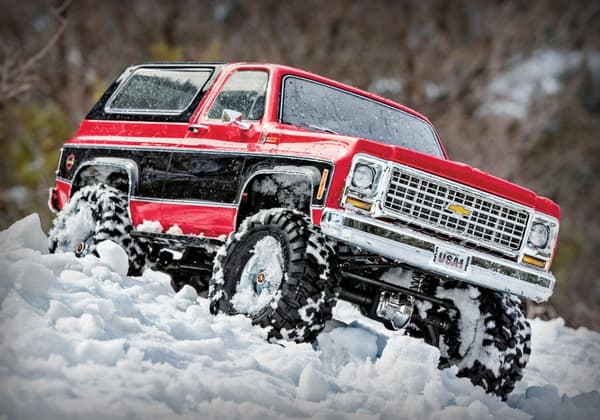 Traxxas TRX-4 Chevy Blazer 79 Rød CL 1/10 RTR