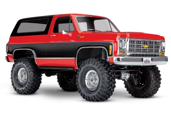 Traxxas TRX-4 Chevy Blazer 79 Rød CL 1/10 RTR