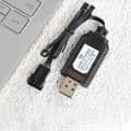 Miniatyrbillede 5 af 5: 4x USB-oplader til 7.4V 2S LiPo SM-4P – Tilbehør til fjernstyret legetøj batterioplader