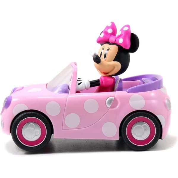 Bilar - Radiostyrd bil Majorette - Minnie - 1 figurine Minnie ingår - Batterier ingår ej