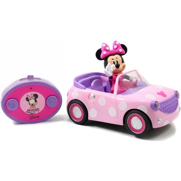 Bilar - Radiostyrd bil Majorette - Minnie - 1 figurine Minnie ingår - Batterier ingår ej