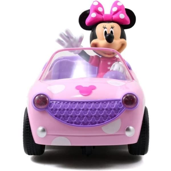 Bilar - Radiostyrd bil Majorette - Minnie - 1 figurine Minnie ingår - Batterier ingår ej