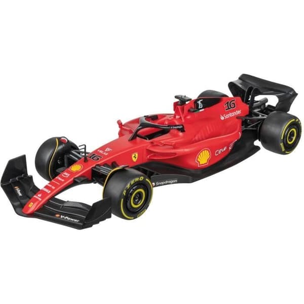 Fjärrstyrd bil - MONDO MOTORS - Ferrari F1-75 - Skala 1:12 - Svart - 2,4 GHz