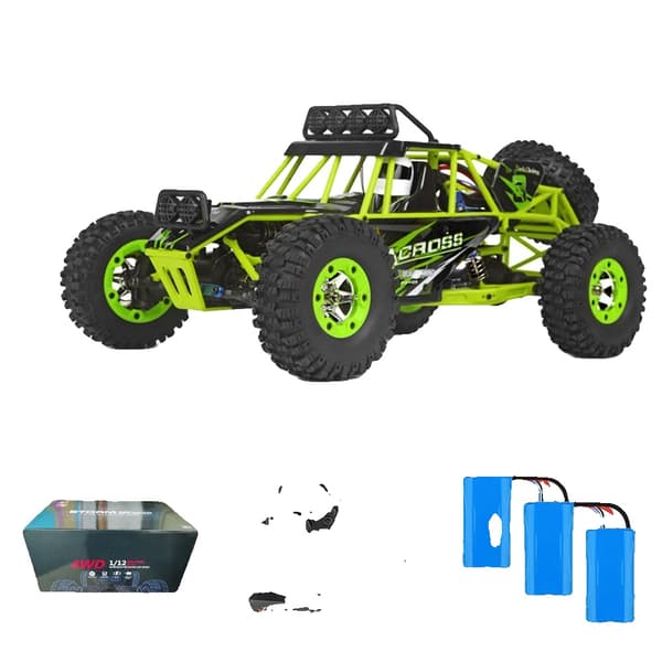 WLtoys 144001 RC-bil, Hög hastighet 60 KM/H, 1:14 skala,12428 3B BX