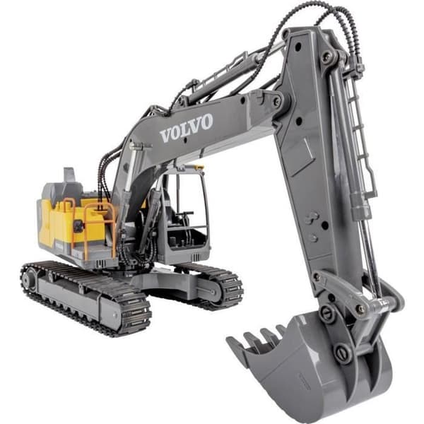 Raupenbagger Volvo 1:16 RC modell nybörjare elektriskt Byggfordon med batteri - Carson Modellsport
