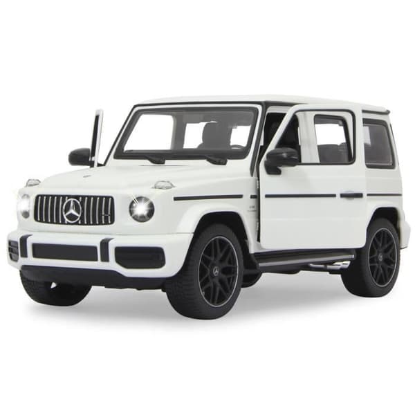 Lyxbil - JAMARA - MERCEDES-BENZ AMG G63 - Radiostyrd - Vit - 5 AA-batterier